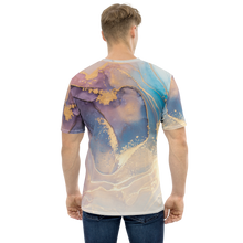 Soft Marble Liquid ink Art Full Print T-shirt by Design Express