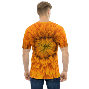 Yellow Flower Men's T-shirt by Design Express