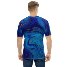 Blue Marble Men's T-shirt by Design Express