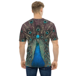 Peacock Men's T-shirt by Design Express