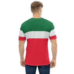 Italy Horizontal Men's T-shirt by Design Express