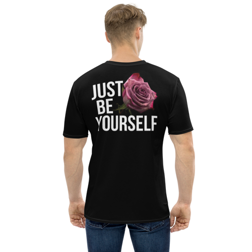 Just Be Yourself Men's T-shirt by Design Express