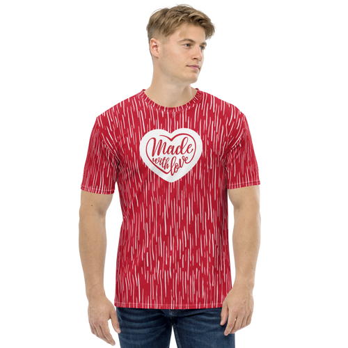 XS Made With Love (Heart) T-shirt by Design Express