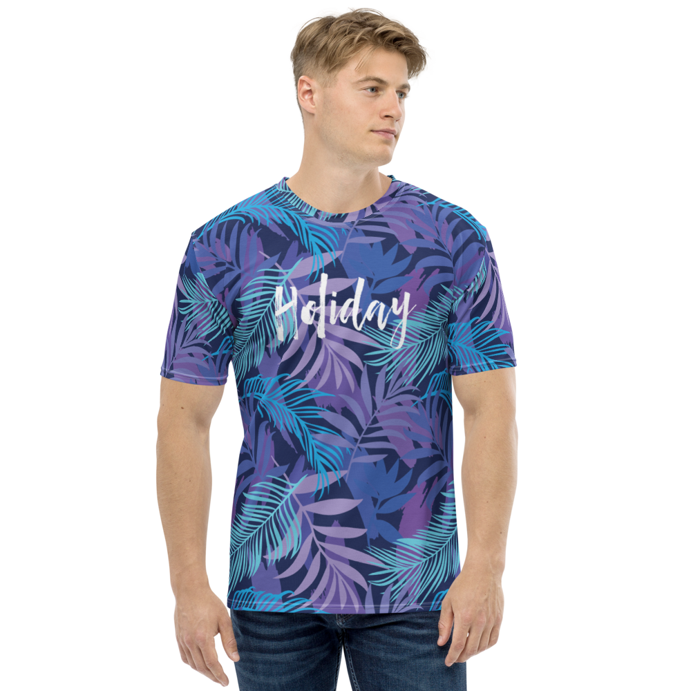 XS Floral Holiday Fullprint T-shirt by Design Express