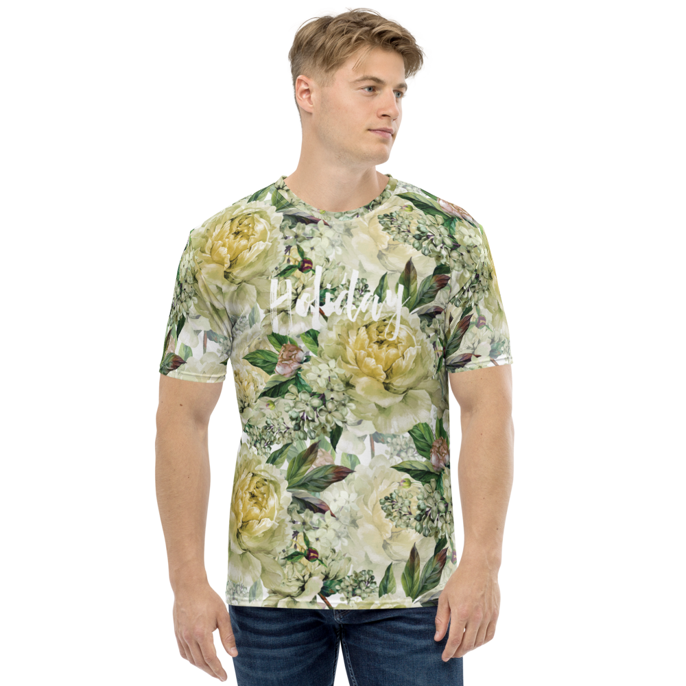 XS Fresh Floral Pattern Fullprint T-shirt by Design Express