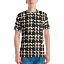 XS Houndstooth Large Pattern Full Print T-shirt by Design Express