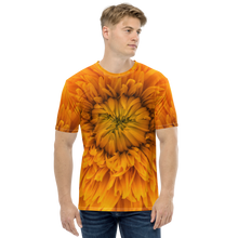 XS Yellow Flower Men's T-shirt by Design Express