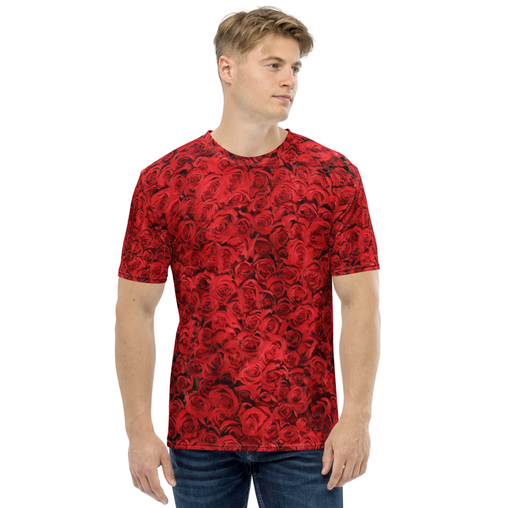 Red rose store t shirt mens