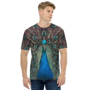 XS Peacock Men's T-shirt by Design Express