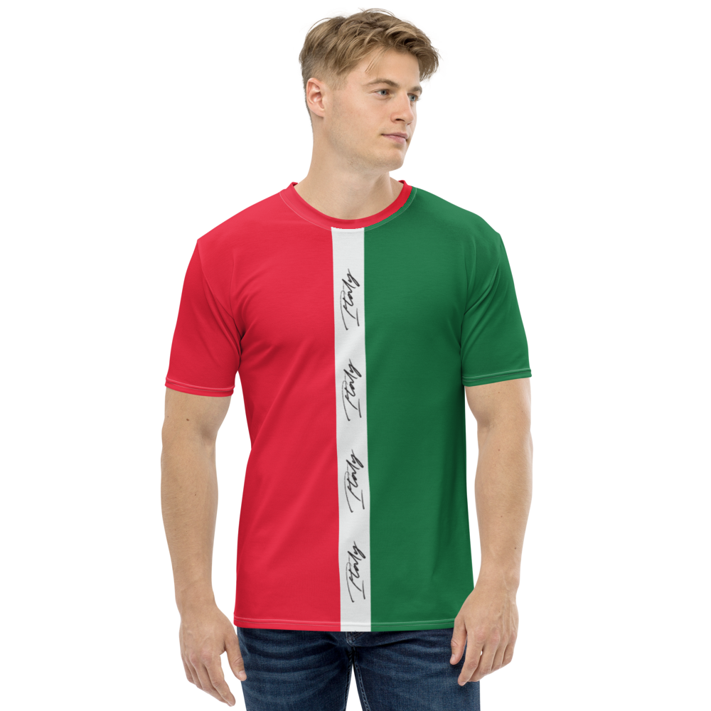 XS Italy Vertical Men's T-shirt by Design Express