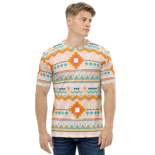 XS Traditional Pattern 02 Full Print Men's T-shirt by Design Express