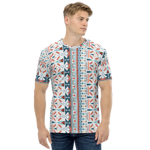 XS Traditional Pattern 03 Full Print Men's T-shirt by Design Express