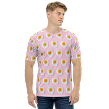 XS Pink Eggs Pattern Men's T-shirt by Design Express