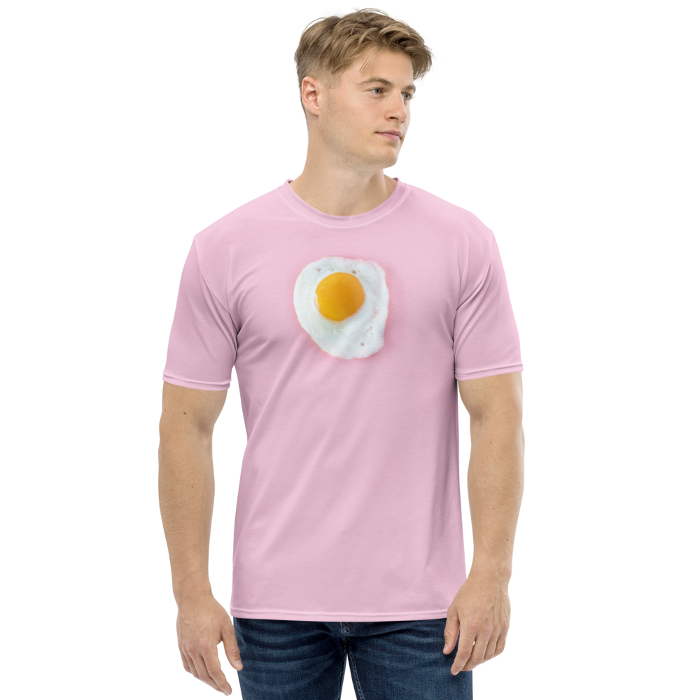 XS Pink Eggs Men's T-shirt by Design Express