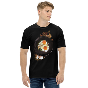 XS Delicious Eggs Men's T-shirt by Design Express