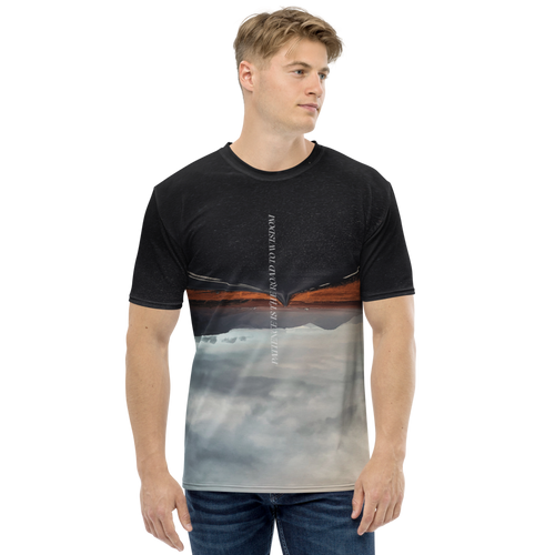 XS Patience is the road to wisdom Men's T-shirt by Design Express