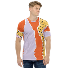 XS Surround Yourself with Happiness Full Print Men's T-shirt by Design Express