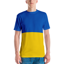 XS Ukraine Flag (Support Ukraine) Men's T-shirt by Design Express