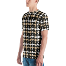 Houndstooth Large Pattern Full Print T-shirt by Design Express