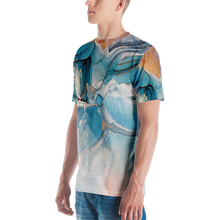 Colorful Marble Liquid ink Art Full Print T-shirt by Design Express