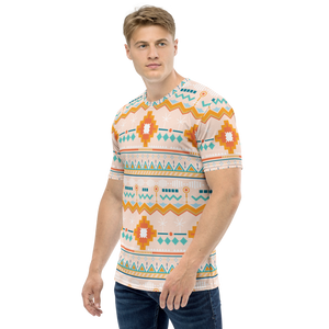 Traditional Pattern 02 Full Print Men's T-shirt by Design Express