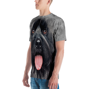 Gos d'atura Dog "All Over Animal" Men's T-shirt All Over T-Shirts by Design Express