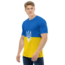 Ukraine Trident Men's T-shirt by Design Express