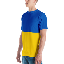 Ukraine Flag (Support Ukraine) Men's T-shirt by Design Express