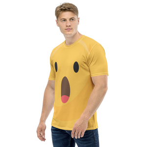 Amazed "Emoji" All-Over Print Men's Crew Neck T-Shirt