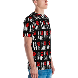 Home (Pet Lover) Funny Pattern Men's T-shirt by Design Express