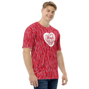 Made With Love (Heart) T-shirt by Design Express