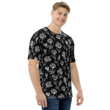 Leaf Line Pattern Fullprint T-shirt by Design Express