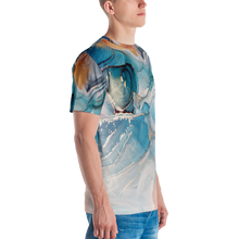 Colorful Marble Liquid ink Art Full Print T-shirt by Design Express