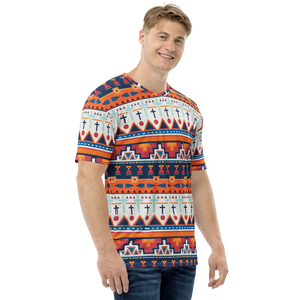 Traditional Pattern 01 Full Print Men's T-shirt by Design Express