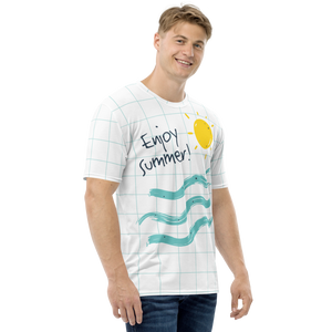 Enjoy Sun Summer Full Print Men's T-shirt by Design Express