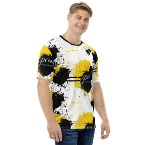 Spread Love & Creativity All-Over Print Men's t-shirt by Design Express