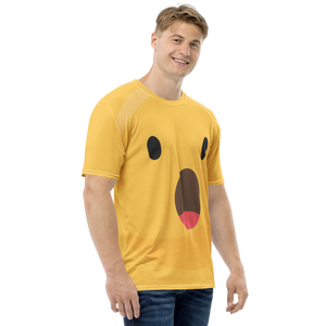 Amazed "Emoji" All-Over Print Men's Crew Neck T-Shirt