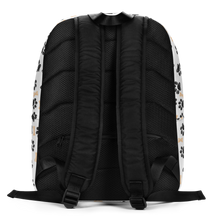 Dog Paws and Bones Pattern Minimalist Backpack by Design Express