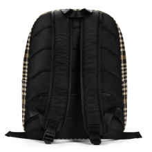 Herringbone Glen Plaid Pattern Minimalist Backpack by Design Express