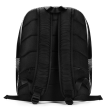 Face Art Black & White Minimalist Backpack by Design Express