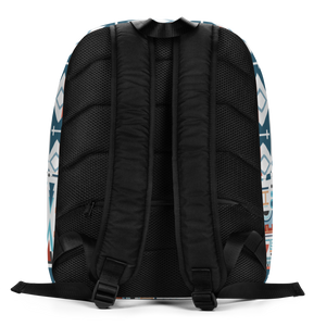 Traditional Pattern 03 Minimalist Backpack by Design Express