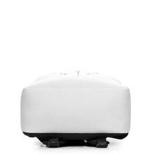 Be the change that you wish to see in the world Minimalist White Backpack by Design Express