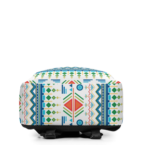Traditional Pattern 06 Minimalist Backpack by Design Express