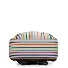 Colorfull Stripes Minimalist Backpack by Design Express