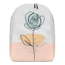 Default Title Pasty Flower Line Minimalist Backpack by Design Express