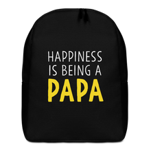 Default Title Happiness is Being a Papa (Funny) Minimalist Backpack by Design Express