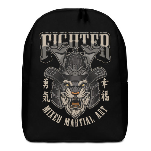 Default Title Fighter Martial Art Minimalist Backpack by Design Express