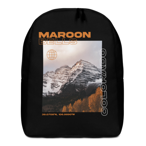 Default Title Maroon Bells, Colorado Minimalist Backpack by Design Express