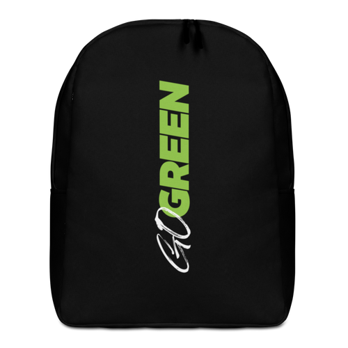 Default Title Go Green (Motivation) Minimalist Backpack by Design Express