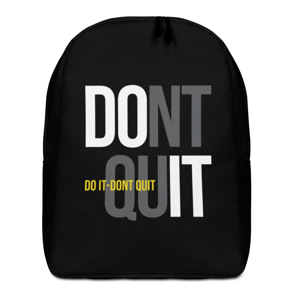 Default Title Do It, Don't Quit (Motivation) Minimalist Backpack by Design Express